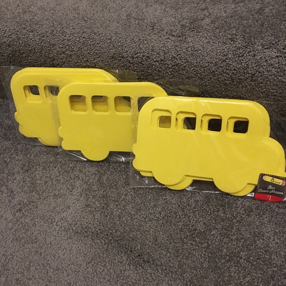 Office Set Of 4 Foam Buses Poshmark